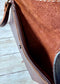 Leather Wristlet - Brown Kodiak