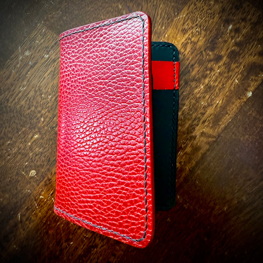 Bifold Wallet - Red & Black