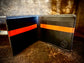 Bifold Wallet - Orange & Black