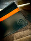 Bifold Wallet - Orange & Black