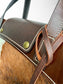 Dark Brown Hair-On-Hide Tote