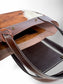 Dark Brown Hair-On-Hide Tote