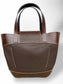 Dark Brown Hair-On-Hide Tote