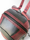 Men's Black & Red Moto Backpack