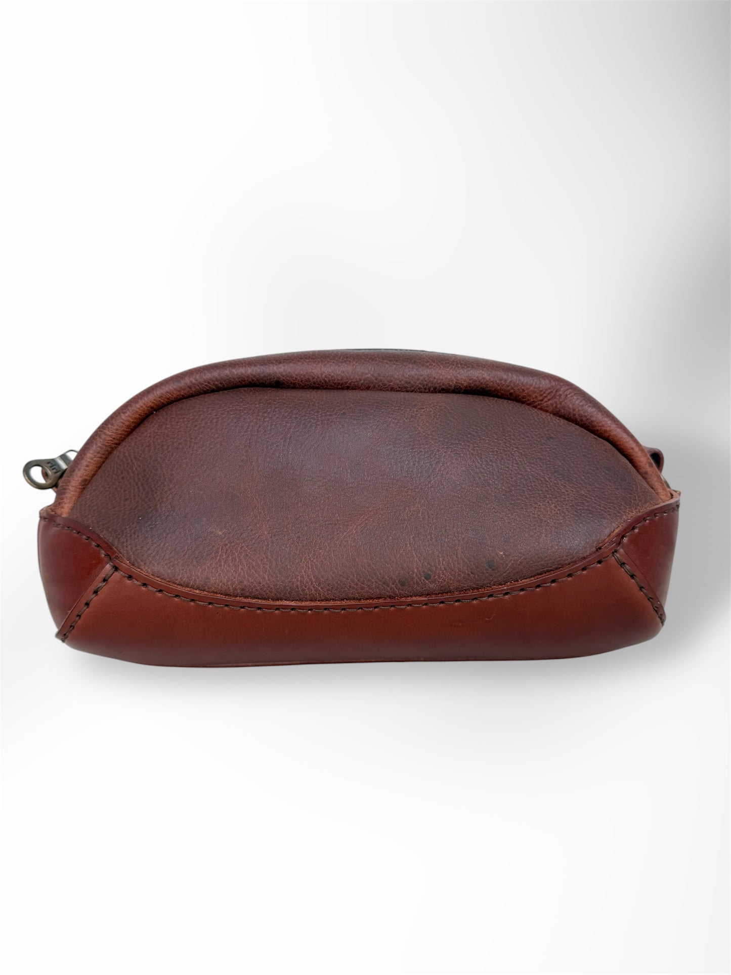 Men's Dopp Kit - Brown with Brown Thread