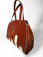 Rustic Hair-On-Hide Handbag