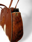 Rustic Hair-On-Hide Handbag