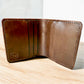 Brown Textured Bifold Wallet